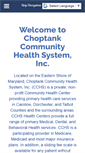 Mobile Screenshot of choptankhealth.org